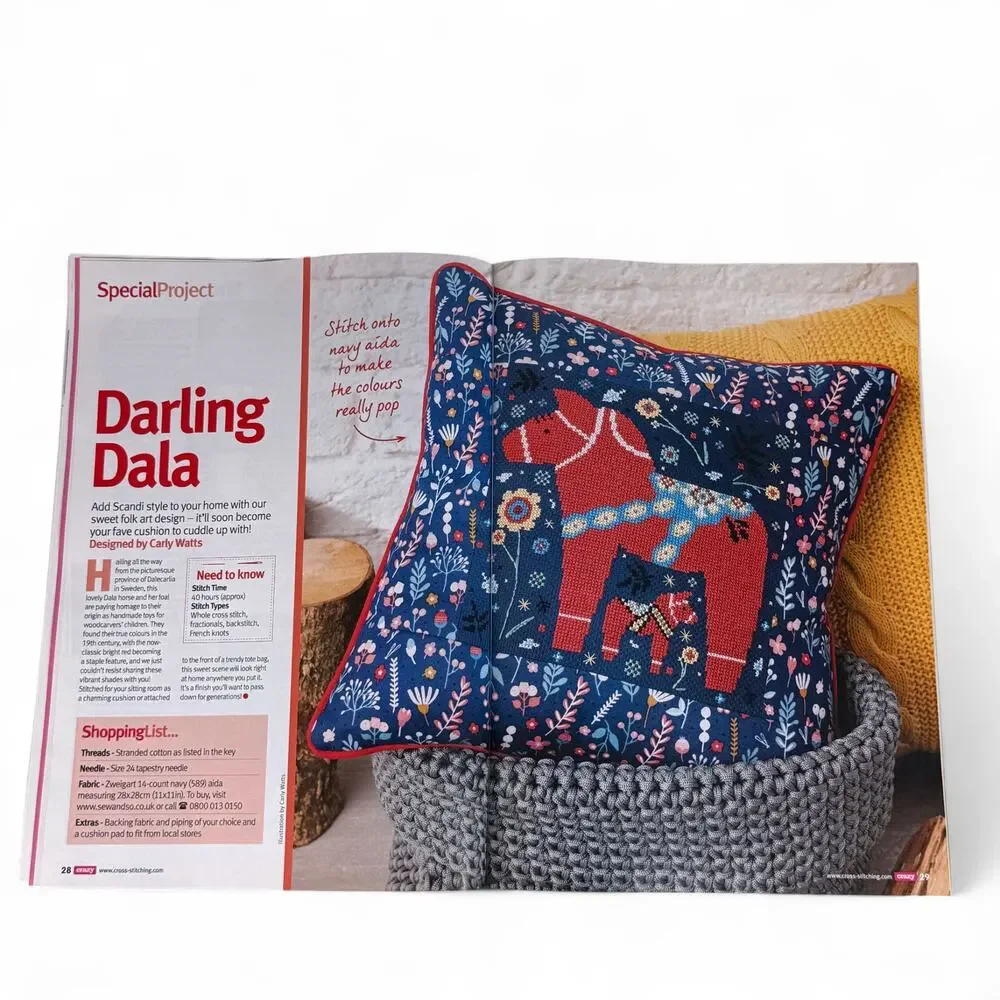 Cross Stitch Crazy Magazine Craft Stitching Patterns Printed in UK 2018